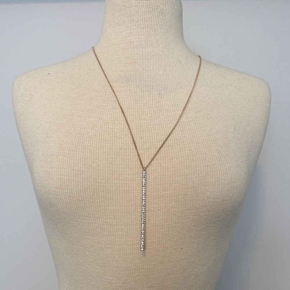 Charming Charlie Gold Silver Necklace Mixed Metal Layered Statement Jewelry
